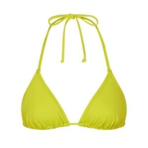 SKIMS Neon Yellow Bikini Top